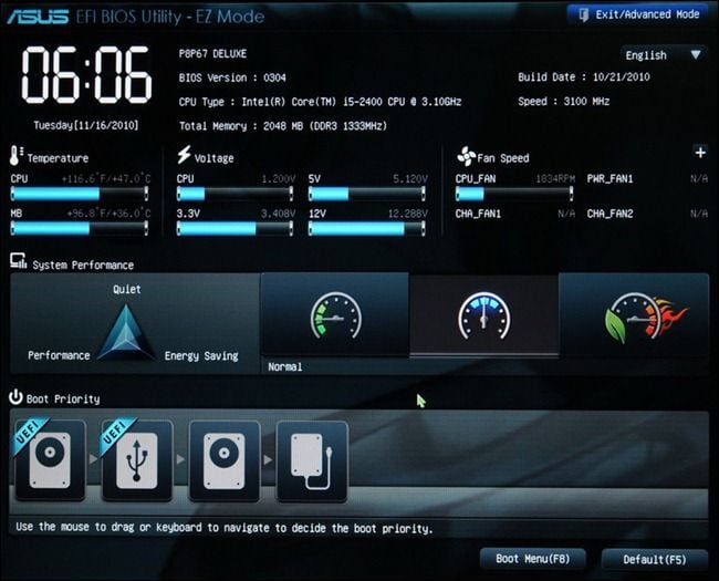UEFI Asus